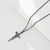 Cazador Stainless Steel Jesus Cross Pendant Necklace for Women Faith Hope Strength Choker Necklace Jewelry Gifts 2026 Wholesale