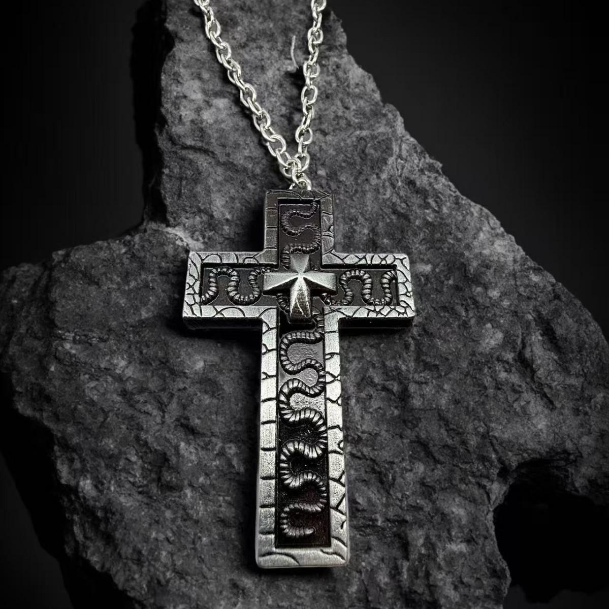 Популярное ретро двухслойное ожерелье-змейка - Креативный европейский и американский праздничный модный подарок