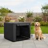 1pc Dog Cage Cover 420D Oxford Fabric Breathable Ventilation Waterproof Dog Crate Cover For Small Large Dogs