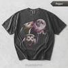 Vintage Opossum Moon Graphic Tee, Retro Possum Shirt, Funny Meme T-Shirt, 90s Screaming Possum Tee, Gag Gift for Animal Lovers, Novelty Tee