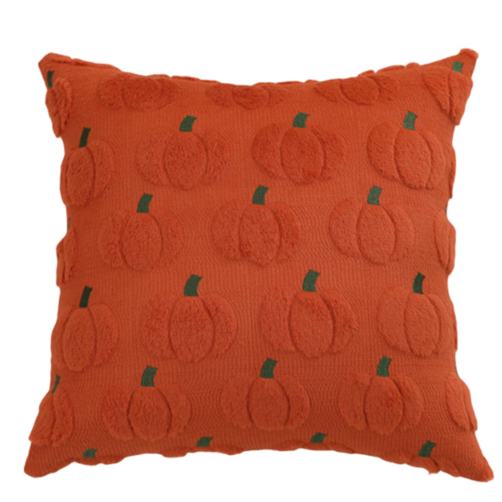 

Plush Orange Pillowcase, Cute And Soft, Home Decor Pillow, Sofa, Bedroom, Bedside Cushion Cover (Filler Not Included). One Size