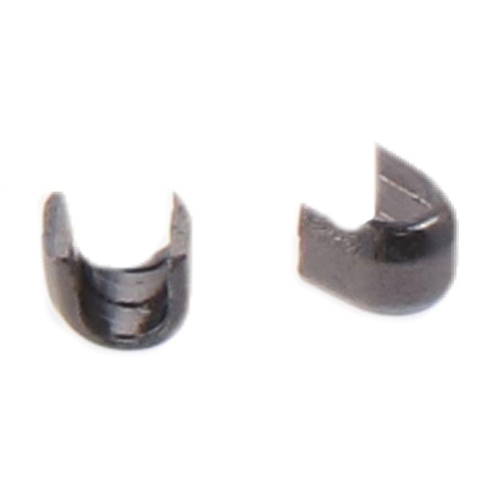 100Pcs 0.2*0.16inch U Shape Zippers Stopper U  Shape Replacement Zipper Fastener Lock  Handbags