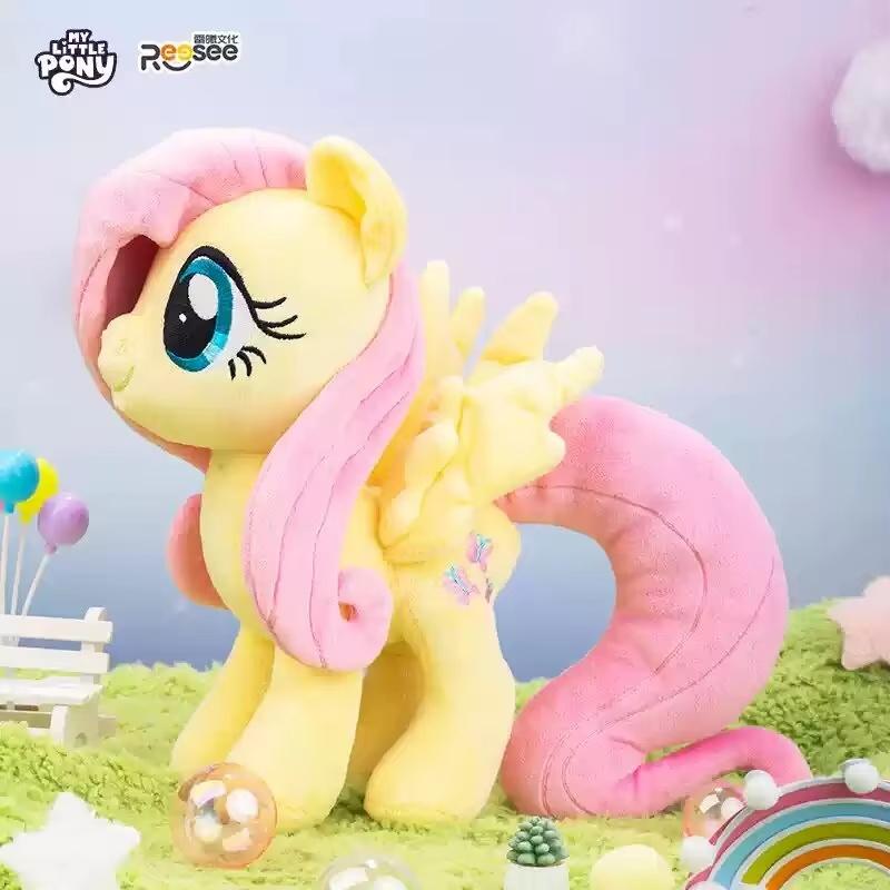 My Little Pony Plush Toy Anime Rainbow Dash Rarity Twilight Sparkle Fluttershy Pinkie Pie Applejack Stuffed Ornament Doll Gift