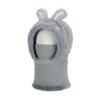 Knitted Beanie Rabbit Ear Winter Hat Plush Face Guard Neck Warmer Pullover Cap  Infant Cap