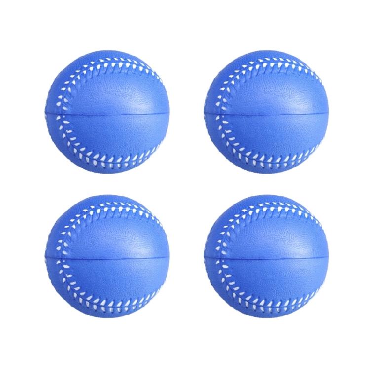 4Pcs Soft PU Baseball Foam Softball Elastic Squeeze Toy Training Ball for Outdoor Practice Team Game Easy to Use