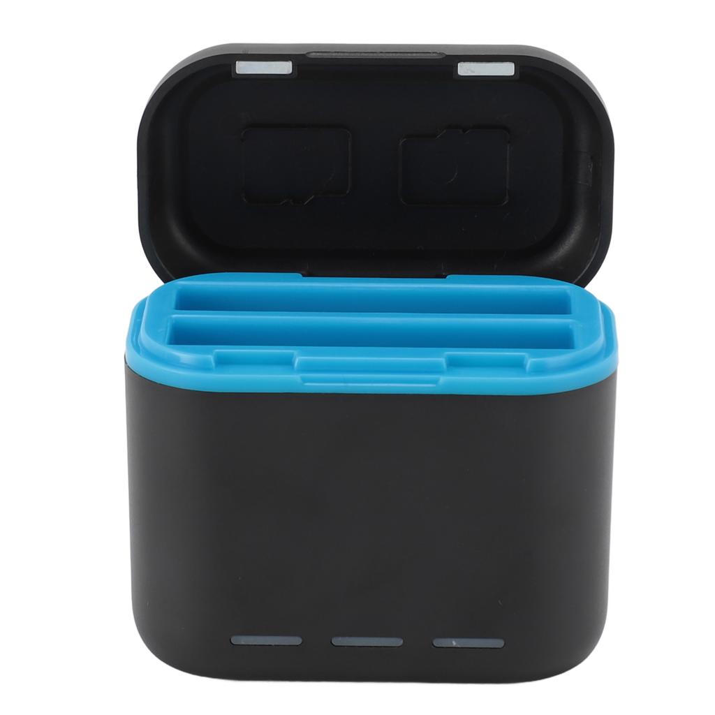 Camera Battery Charging Box Type C Fast Charging 2 Slot Battery Charger Storage Case for Insta 360