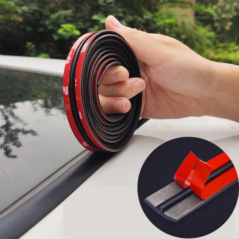 Car Rubber Seals Edge Sealing Strips Auto Roof Windshield Car Rubber Sealant Protector Seal Strip Window Seals Car Accessories