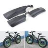1 Set Easy to Install Bicycle Fenders Plastic Bicycle Rain Shield  for Road and Outdoor Cycling