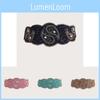 Womens Boho Ethnic Waist Wrap With Plastic Material And Embellished Design For Casual Festival Wear