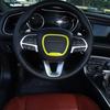 Lenkrad Mittelrahmen Dekorabdeckung für Dodge Challenger/Charger 15+ Gelb