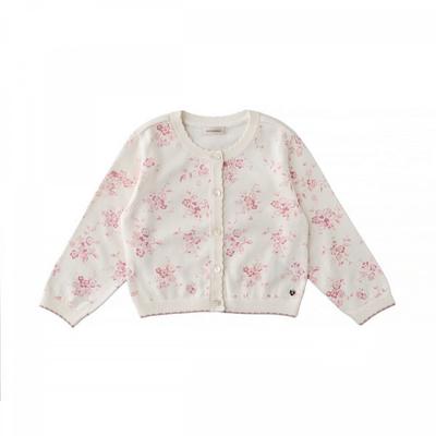 Signature Flower Knit Cardigan 36111 200 01