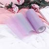 Rollo de Tul Arcoíris Punto Gradiente Flor Bola Tutú Falda Princesa Ropa de Muñeca Fiesta de Cumpleaños Boda Mesa Decoración Manualidades DIY