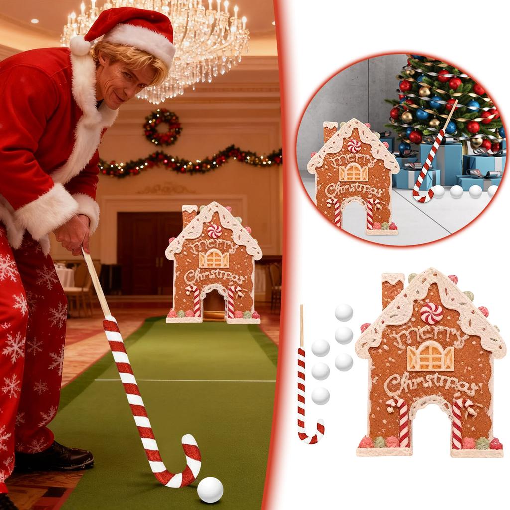Best Christmas Game - Gingerbread Golf Game Set