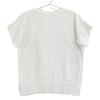 Maison Margiela [Domestic Regular/23Stainless Steel] S50GU0206 Cut-Off Short Sleeve Sweatshirt tops S/P IvoryUsed