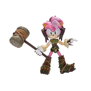 Used Sonic Prime 5-inch Thorn Rose Action Figure perfect any fan Collect them all Tails Dr. Eggman.
