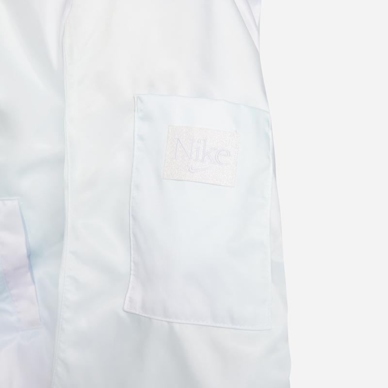 Nike Sportswear Womens Stand Collar Casual Jacket Women Jackets Pink Blue White DD4827-482