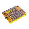 45 in 1 Screwdriver Tool Kit Driver Bits Handle Tweezers Extension Bar for Electronic Repair