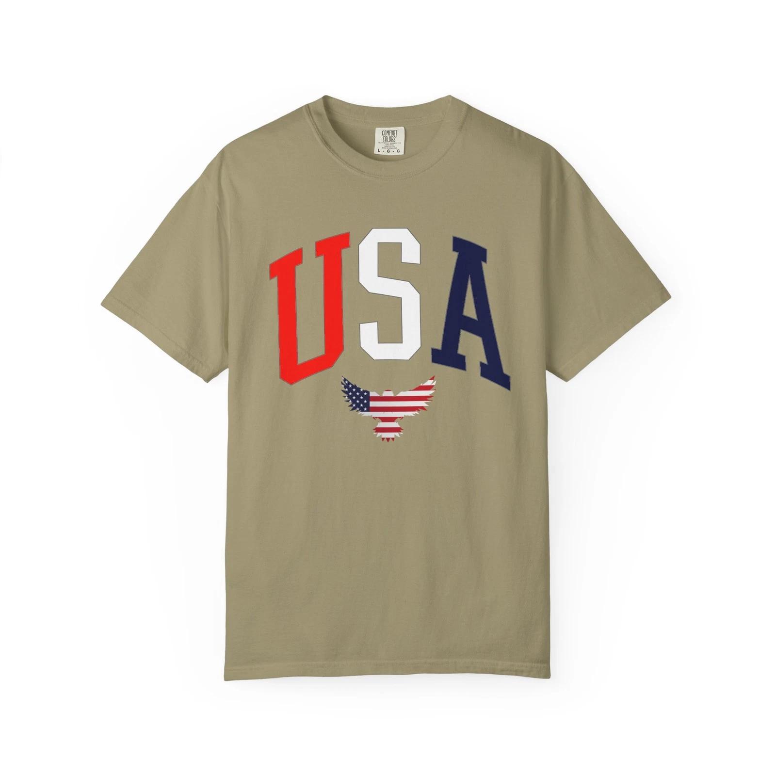 USA T shirt, Army Shirt, USA American Tee Shirt, Patriot T shirt, Americn Eagle S