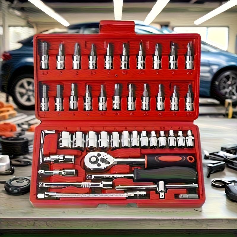 46/151pcs Car Emergency Repair Tool Kit