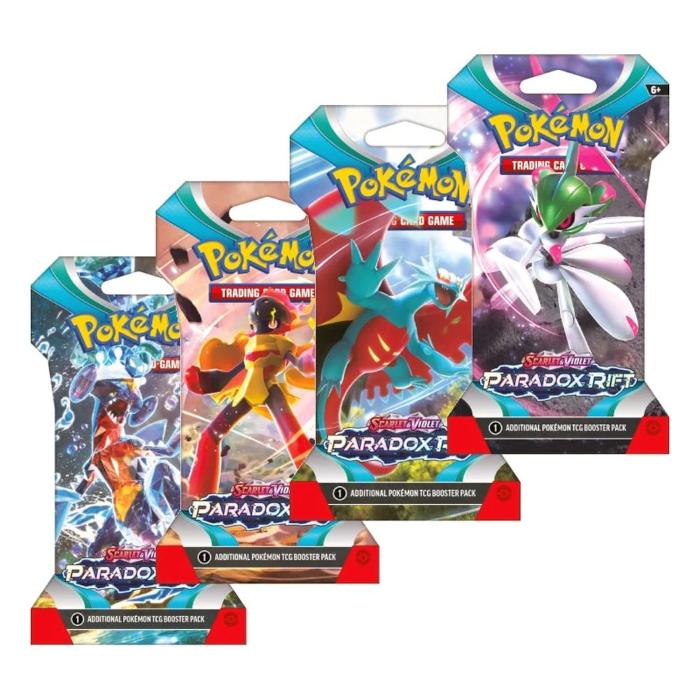 Pokemon Tcg Cards: &V - Paradox Rift - Sleeved Booster Pack (1 Pack)