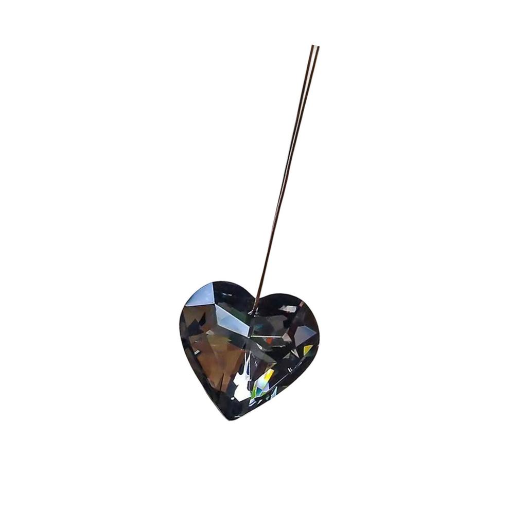 Crystal Heart Prism Ornament Sun Catcher Perfect for Adding Dreamy Rainbow Color To Wedding and Valentines Gifting Use