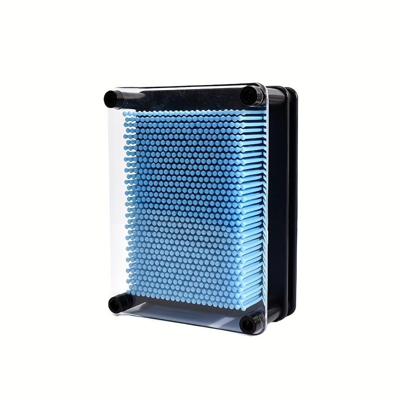 DIY 3D Pin Art Set with 4 Color Options - Rainbow Plastic Pin Art Board Sensory Sculpture, Perfect Gift for Various Pin Art Creations