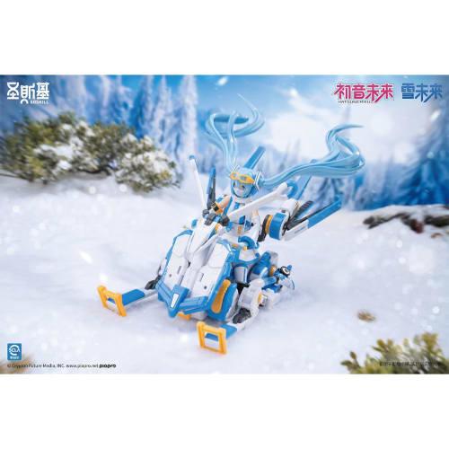 HiPlay SOSKILL Hatsune Miku: Kodama of the Freezing Point Ver. Snow Miku SSK-MIKU03 Pre-Colored Plastic Model Kit
