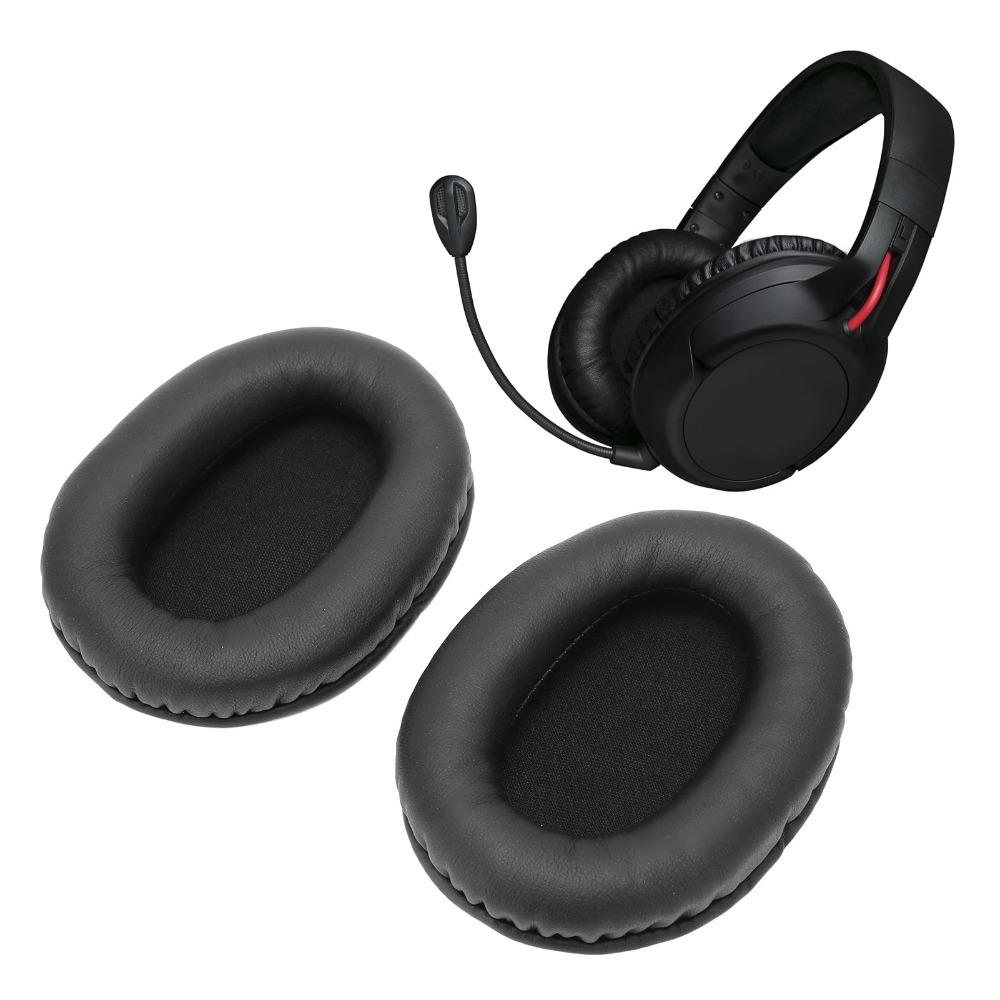 2PCS Soft and Comfortable Headphone Ear Pads for HyperX Cloud Flight Wireless Gaming Headset