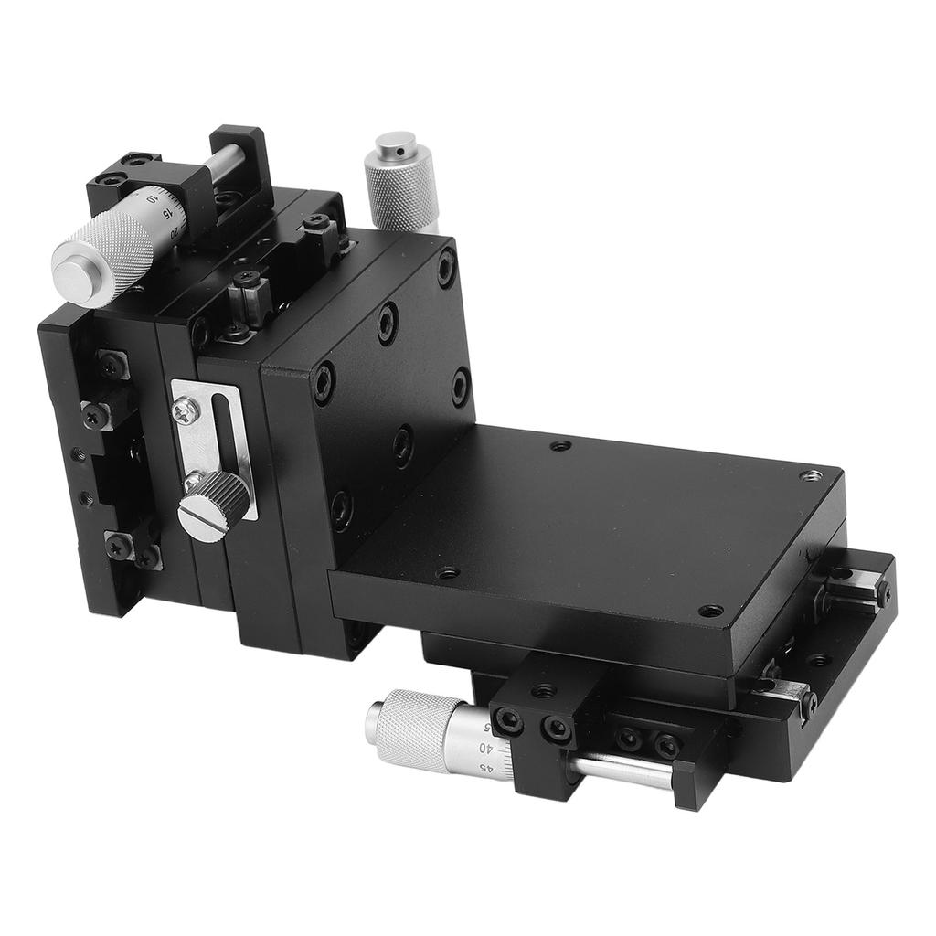Manual XY Axes Linear Stage Lifting Sliding Table Combined High Accuracy