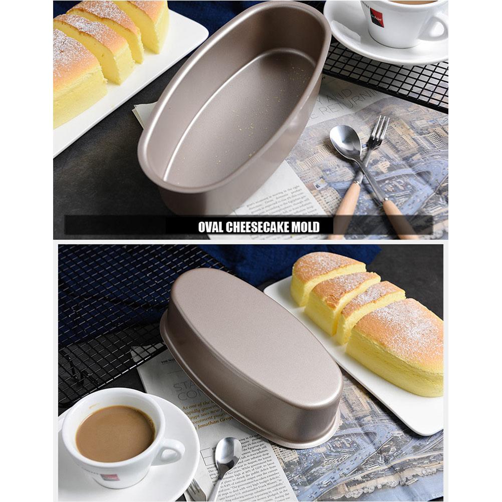Oval Form Nonstick Bakplåt Brödform Cheesecakeform Kakform Kök Matlagning Bakverktyg
