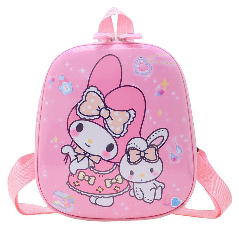 Adorable Cartoon Backpack For Kids Nylon Lightweight Cute School Bag