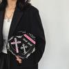 Stylish 2023 Heart Shaped Fashion Shoulder Bag For Women With Chic Punk Rivets