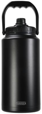 Pearl Metal Water Bottle Jug Ice Container Hybrid Container 3800 Black Charger HC-782