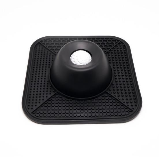 

Dog Slow Feeder Bowl 2-in-1 Pet Slow Feeding Dish Silicone Pet Bowl with Suction Cup Slow Down Eating Prevent Choking Vomiting for Dogs Cats чорний