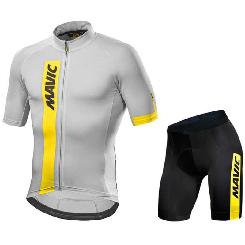Mavic Professional Team Riding Suit Short-sleeved Strap Set Mountain Bike Shirt Tour De