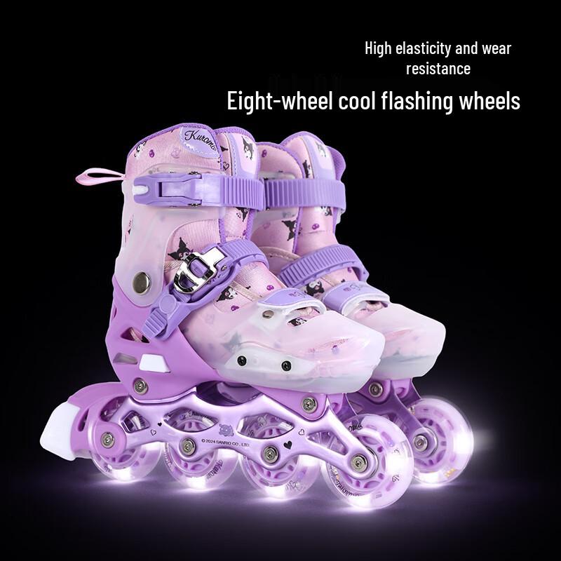 Mesuca Kuromi Kinder Inline-Rollschuhe