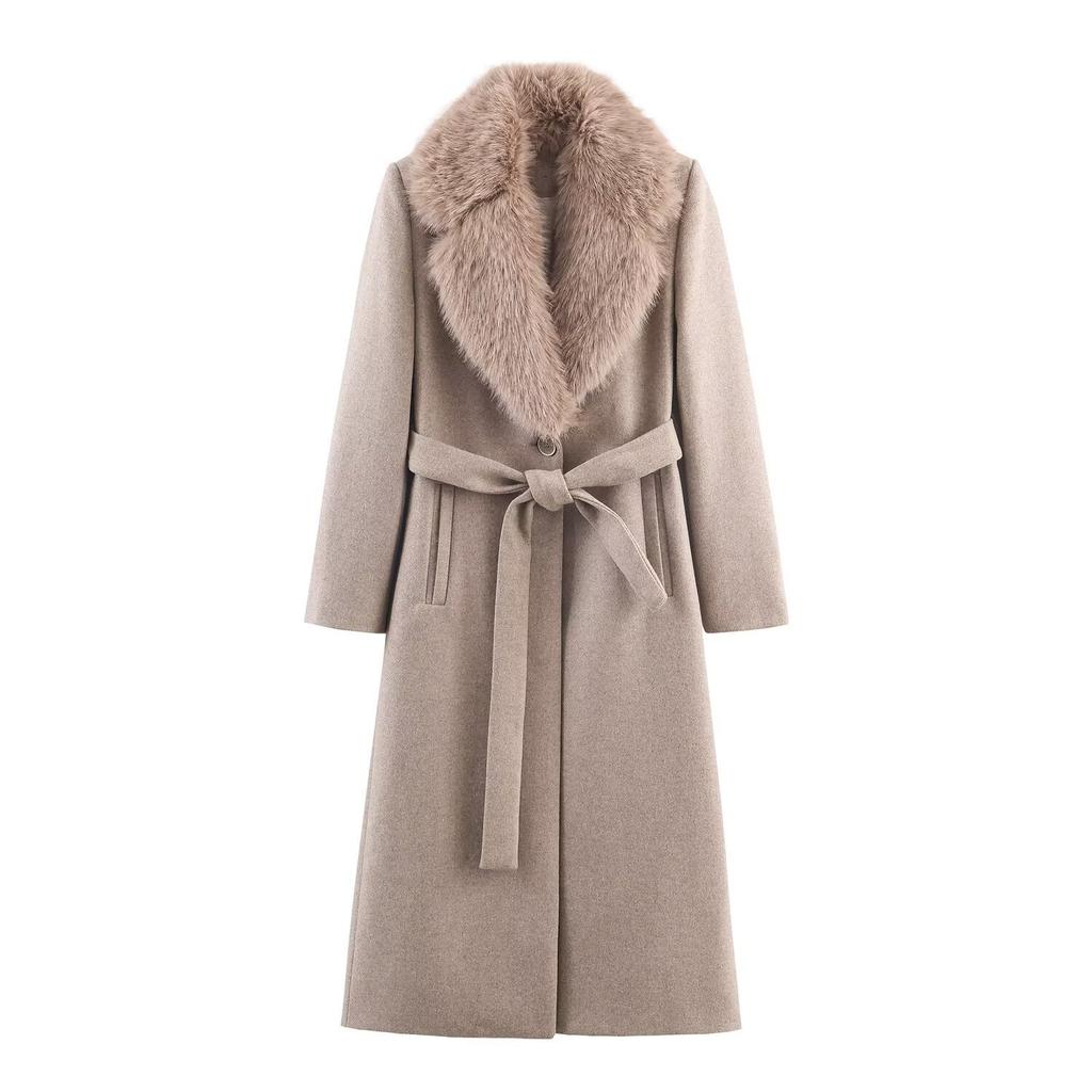 European and American style, new women's clothing, fashionable, artificial fur effect coat and coat 8535341