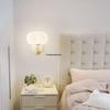 2025 Nordic Floral LED Wall Light, Cream, Surface-Mounted, Fits 5-10m²: Ideal for Living Room, Bedroom, Study