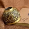 Vintage Retro Dragon Phoenix Cup And Baifu Cup Creative Millet Cylinder Office Desktop Decoration Metal Artifact Gifts