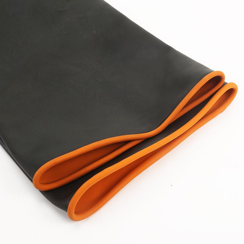 Heavy Duty Rubber Gloves Chemical Muriatic Acid Resistant Natural Anti-skid Latex Gloves Protective Safety Work Industri