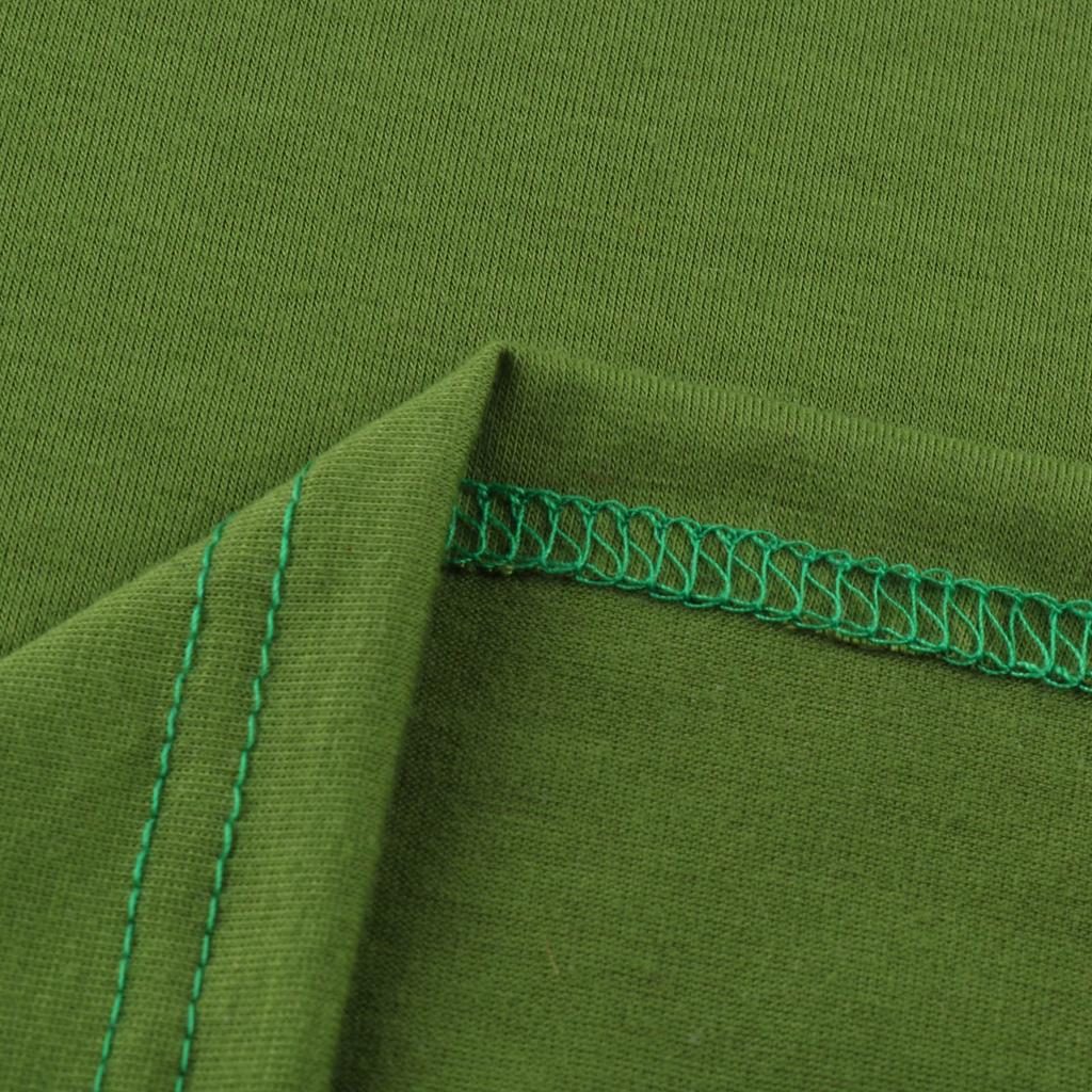 Women's Casual Fashion Zipper V-neck Solid Color Short Sleeve Top