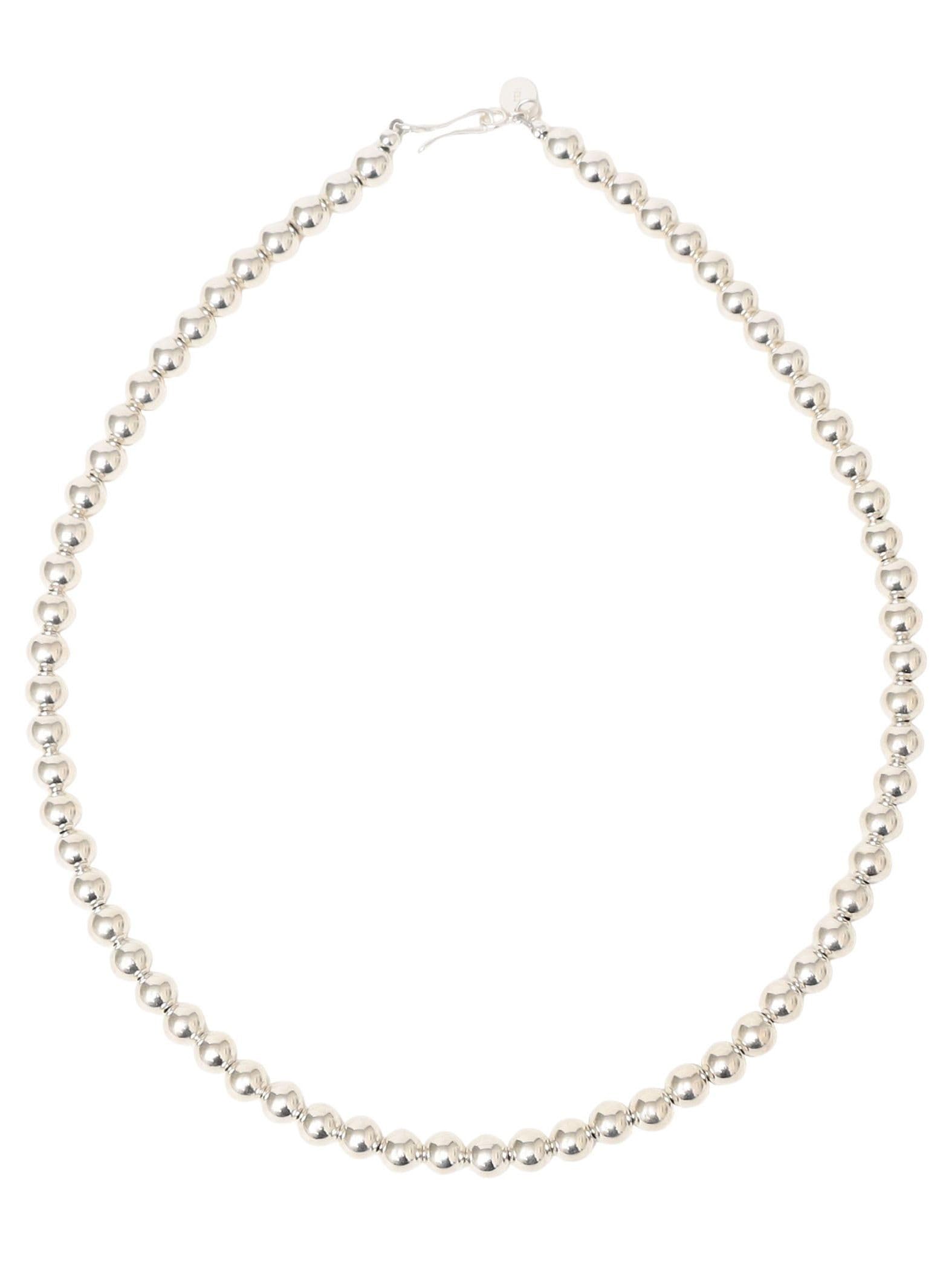 

Корабли для женщин ИНДИЙСКИЕ УКРАШЕНИЯ: Ожерелье из жемчуга навахо (6мм) 319240630 Серебристый Один размер