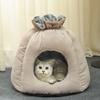 Cat Nest  Winter Warm Purse Nest  Closed Cat House  Cat House  Cat Sleeping Bag  Pet Kennel  Four-season Universal Cat Bed