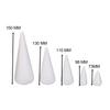 5 Pieces Foam Cones for Crafts Decorations Cake Topper Polystyrene Cones for Table Centerpiece Wedding Party Activities DIY Arts