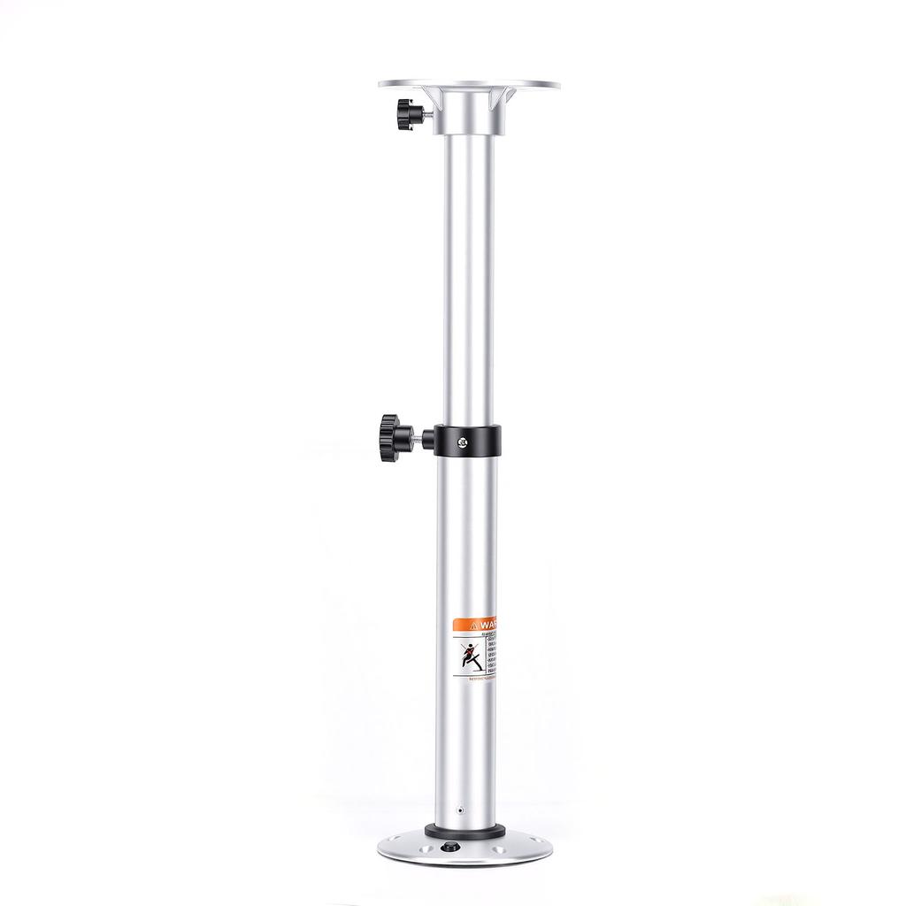 Boat Table Pedestal 18.7 29.9in Adjustable Removable 360 Deg Rotation RV Table Leg Base Mount for Motorhome Boat Yacht