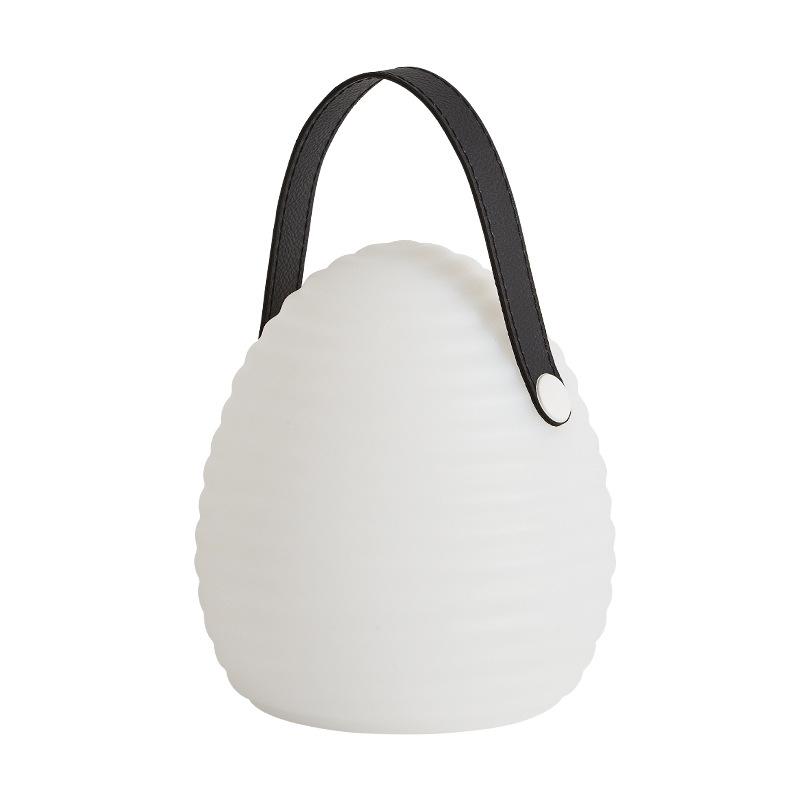 New lantern rechargeable night light bedroom bedside ambient light, lantern outdoor camping light