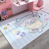 Girl'S Heart Household Crystal Velvet Floor Mat Non-Slip And Wear-Resistant Study Child Climbing Mat Bedroom Cool Bedside Blanket