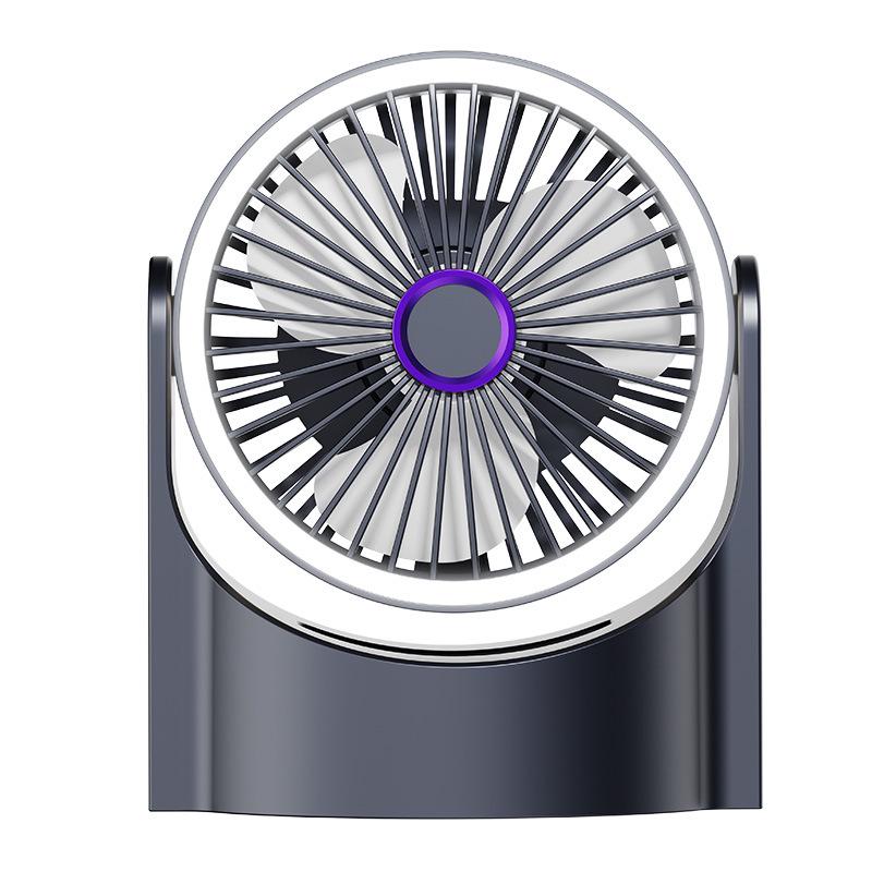 USB Rechargeable Desk & Clip Fan for Home, Office, Dorm – Compact Air Circulator