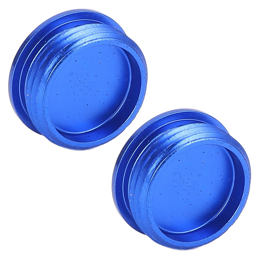 Cycle Pedal Screw Cap Aluminum Alloy M14 Thread 5MM Pedal Screw Cover for Mountain Cycle Blue