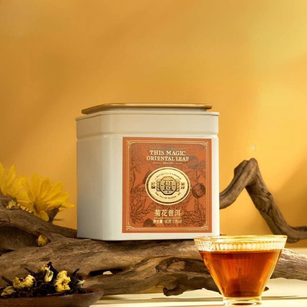 

Chrysanthemum Pu er Yunnan Pu er Ripe Tea Home Portable Dog Day Cold Brewing Tea